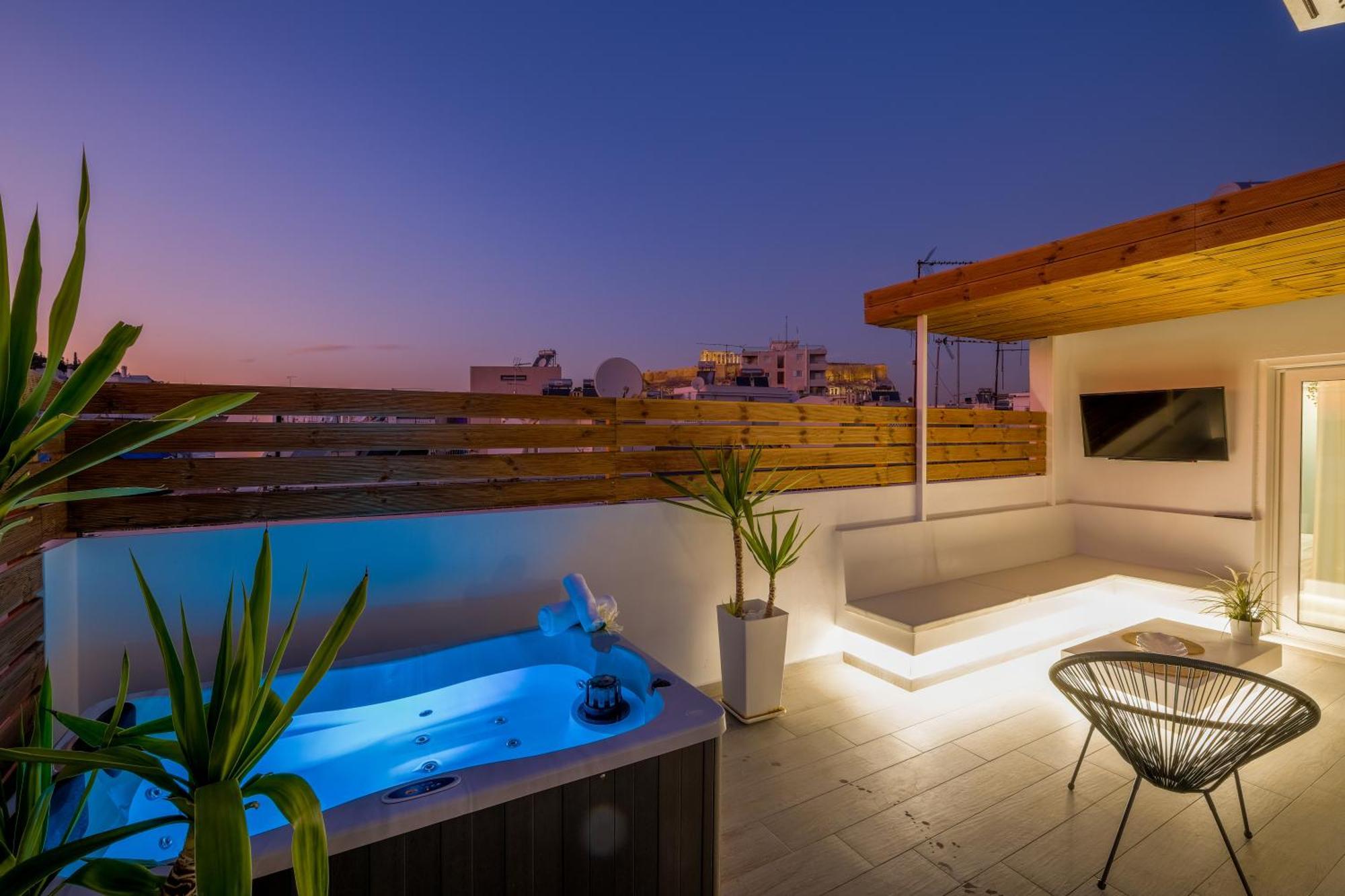 Acropolis View With Jacuzzi Lejlighed Athen Eksteriør billede